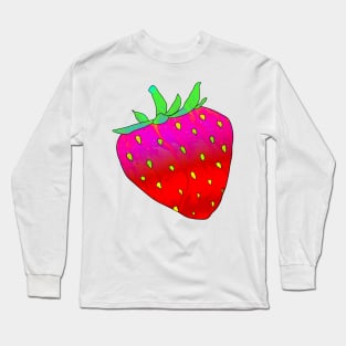 Trippy Strawberry Variation 2 Long Sleeve T-Shirt